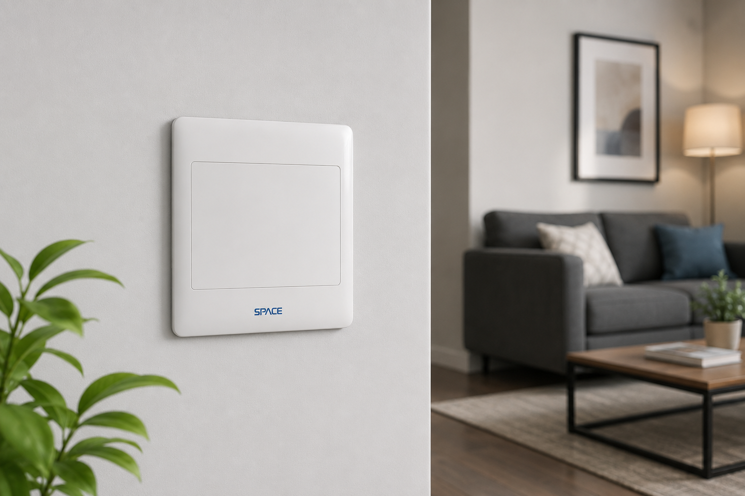 Blank 4x4 Modular Wall Cover Plate - Image 2