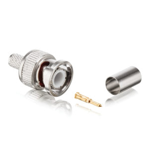 BNC RG59 Male Crimp Connector