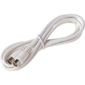 BLISTER FLYLEAD MALE TO MALE 2M - WHITE (BPFLMM2MW)