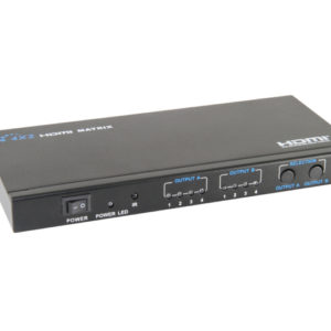 SpaceHD 3D 4x2 HDMI Matrix Switch with Remote Control