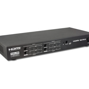 SpaceHD 3D 4x4 HDMI Matrix Switch with Remote Control and RS232
