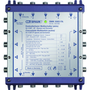 5 IN 8 WAY CASCADE ACTIVE MULTISWITCH