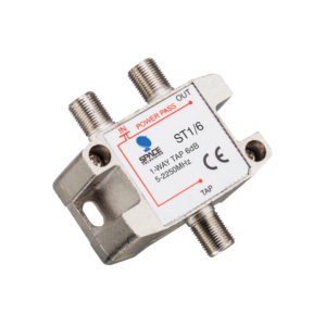 ST1/6 - Tap IF 1-Way 6dB (5-2250Mhz)