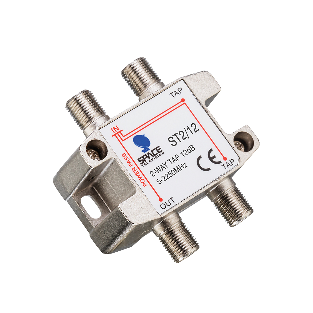 ST2/12 - Tap IF 2-Way 12dB (5-2250Mhz)