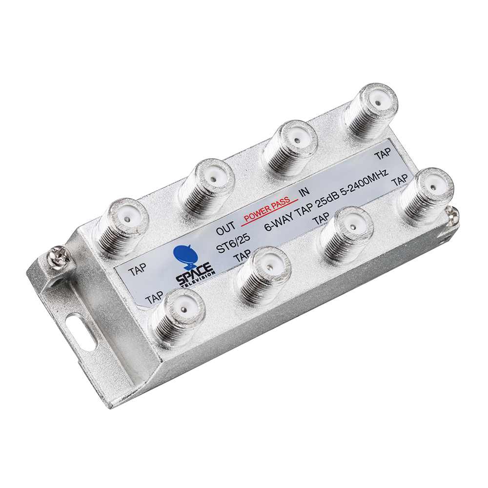 ST6/25 – Tap IF 6-Way 25dB (5-2400Mhz)