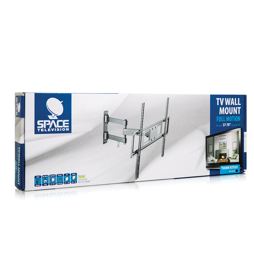 Flat Screen Wall Mount - Full Motion 37"-70" 35kg - Image 4
