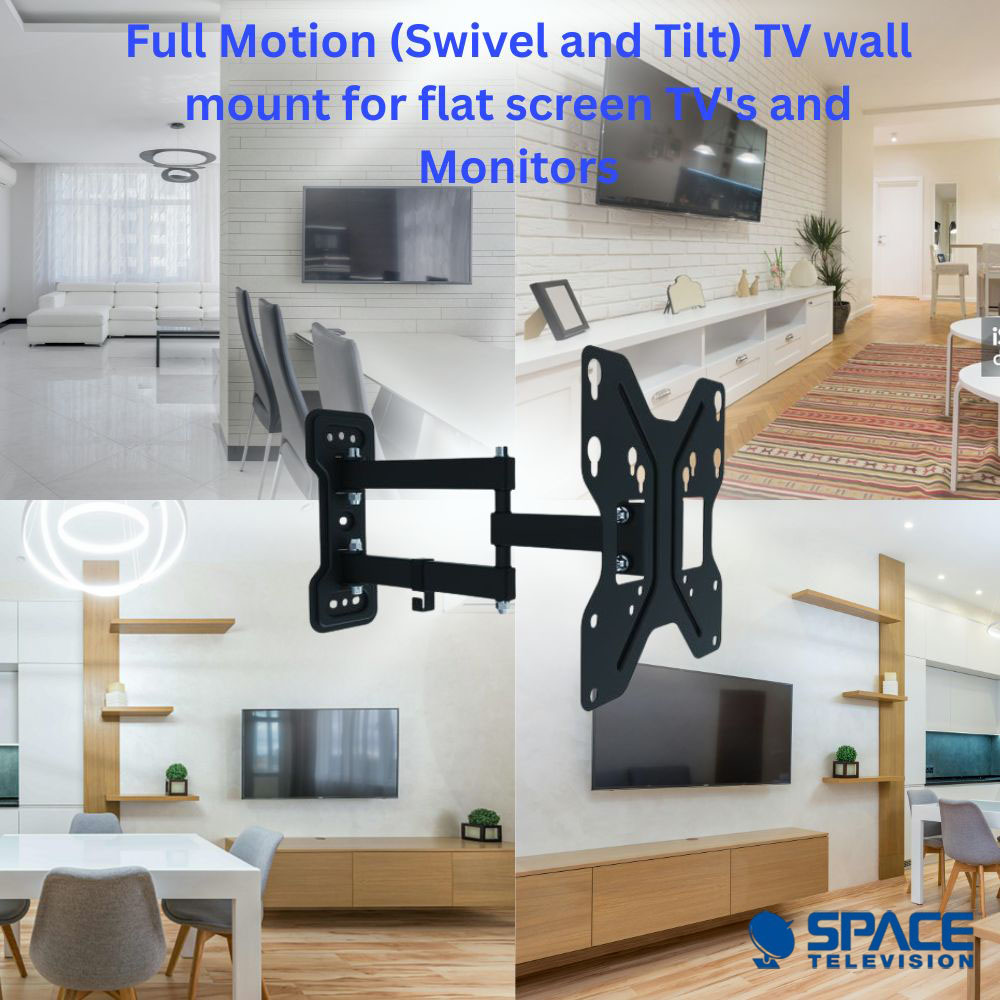Flat Screen Wall Mount - Full Motion 23" to 42" 30kg - Image 6