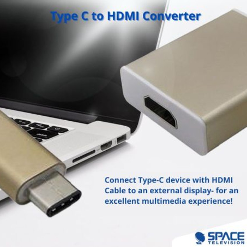 Space TV USB-C to HDMI Display Adapter. - Image 3