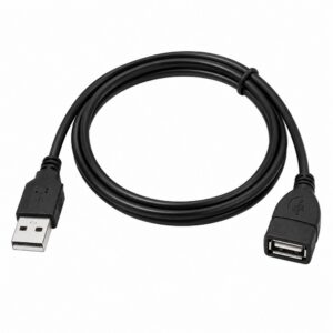 USB Type A Male to USB Type A Female Extension Cable 1m