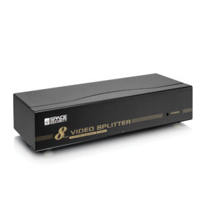 8-Port VGA Splitter with Power Supply for Multiple Display Output