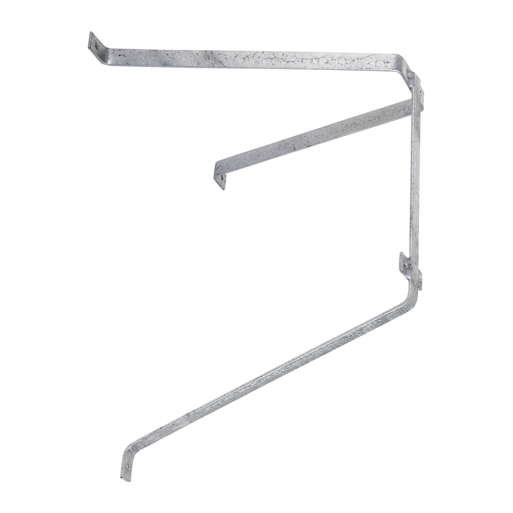 Tripod Large Wall Bracket - Electro Plated (450x585x530mm)