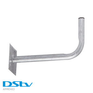 L-shape Wall Bracket – Electro Plated (200x400x38mm) DStv Approved