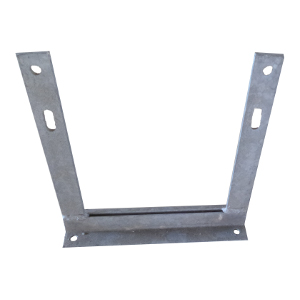WALL BRACKET SUPPORT ARM 47CM H/D, HOT DIP GALVANIZED