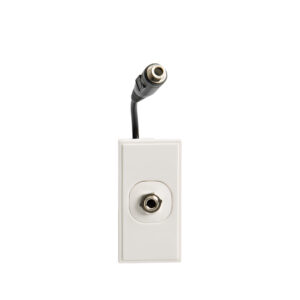 3.5mm Stereo Female Wall Plate Insert with Pigtail (WPI/3.5PT)