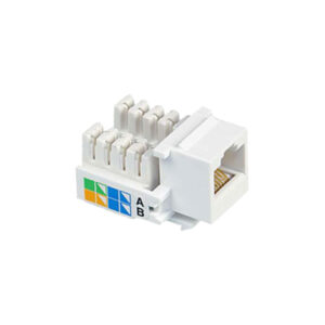 RJ45/CAT6 Wall Plate Insert Module (WPI-CAT6/RJ45)