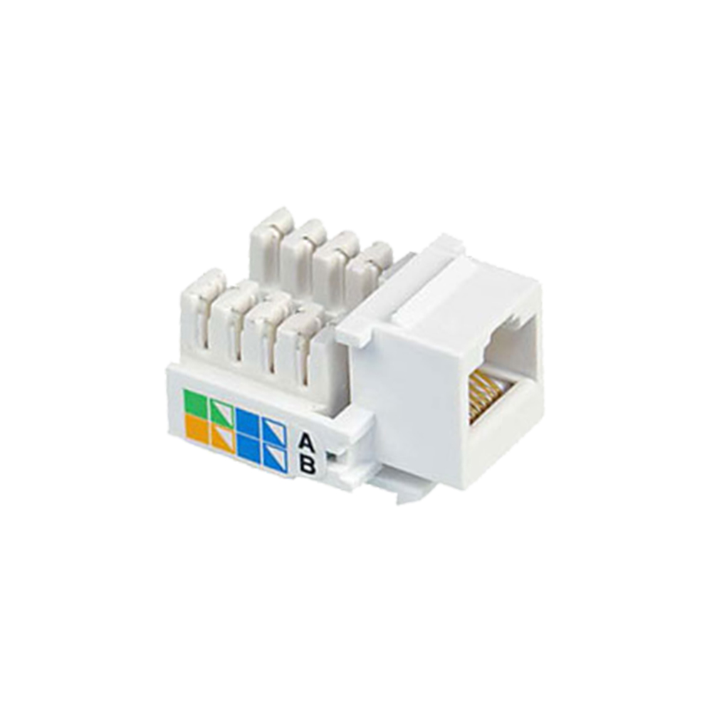 RJ45/CAT6 Wall Plate Insert Module (WPI-CAT6/RJ45)