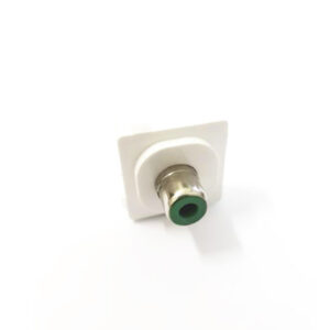 RCA Green Wall Plate Insert Module (WPI/RCA-G)