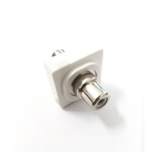 RCA to RCA Wall Plate Insert Module (WPI/RCAF/RCAF)