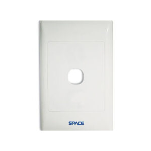 1 Hole 4x2 Modular Wall Cover Plate (WPM/2/1)