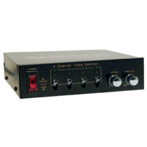 Space TV 4 Channels Switcher With Audio,220V