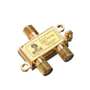 AS2F - Gold Plated 2 Way Splitter (5 - 900MHz)