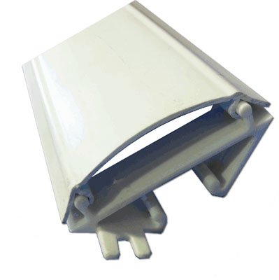 TRUNKING 25MM W X 8MM H HALF MOON WHITE - Image 2