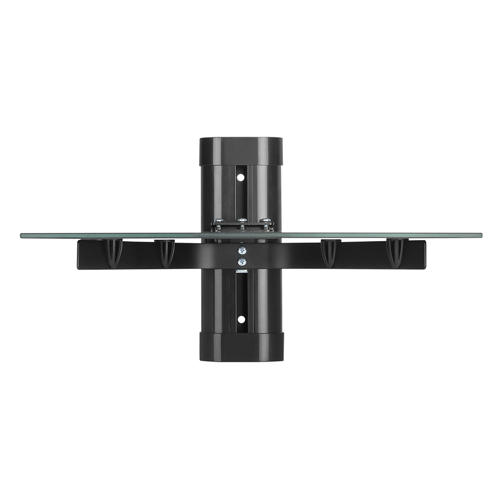 AV Wall Mount - Single Shelf, Height Adjustable - Image 2