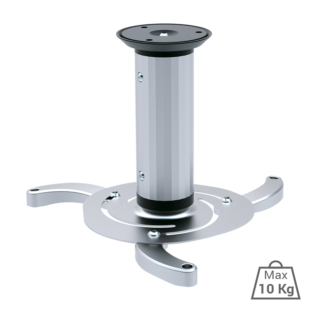 Projector Bracket Ceiling Mount - Height Adjustable 360° 10kg - Image 2
