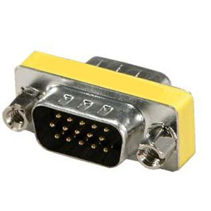 VGA Male to Male Gender Changer Adaptor
