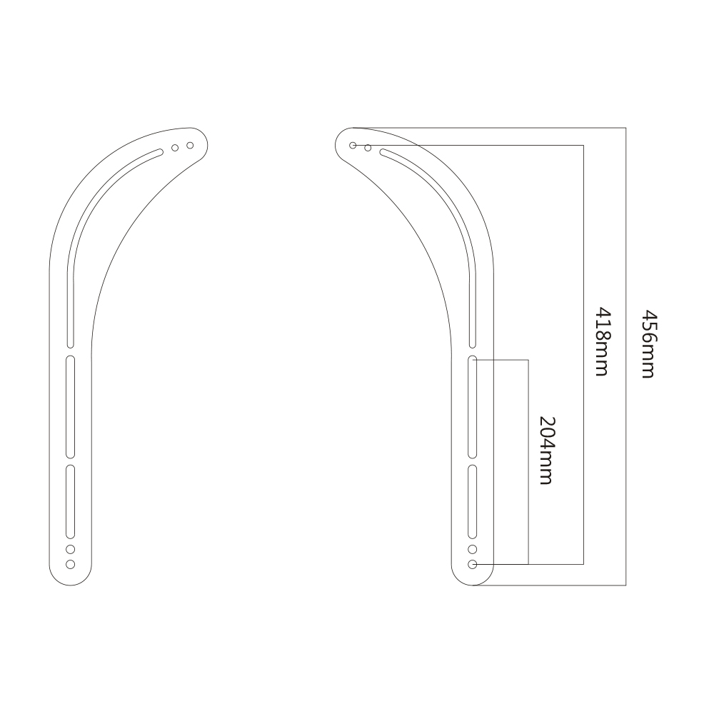 Sound Bar Bracket - Mount above or under 32"-70" 15kg - Image 9