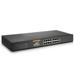 Space Stream 16 port 10/100/1000m Ethernet Switch (SNS-16P)
