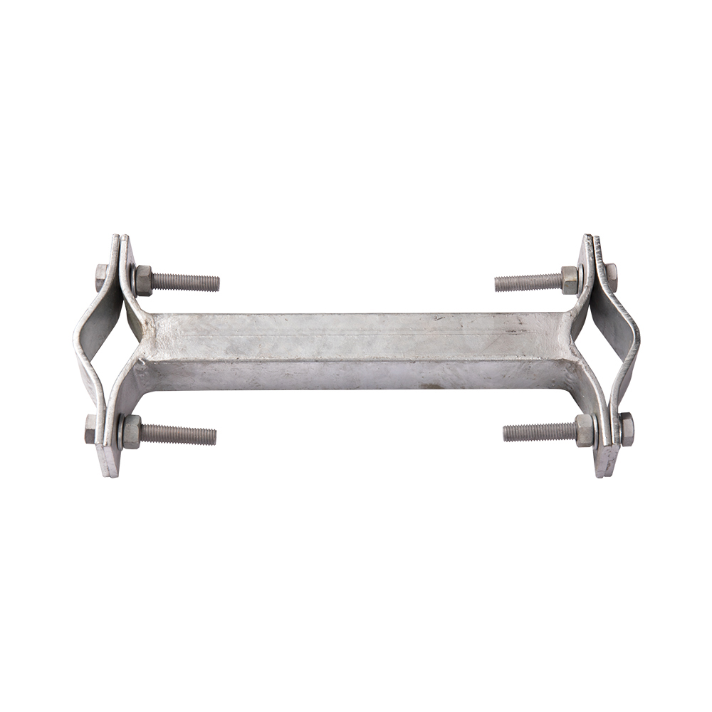 Parallel Mast Clamp - Galvanised 300mm