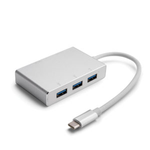 USB-C Multiport Adapter with HDMI, VGA & 3× USB 3.0 Ports