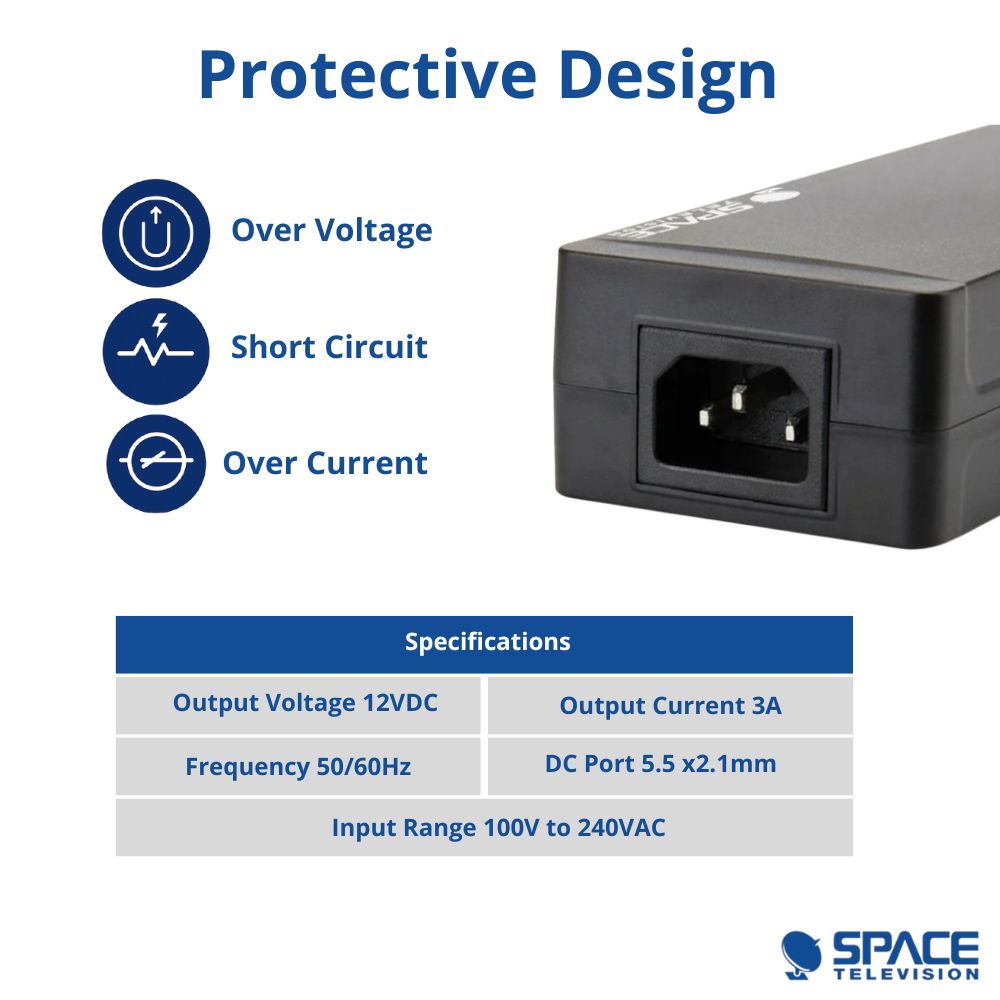 Desktop PSU 12V 3A - Image 8