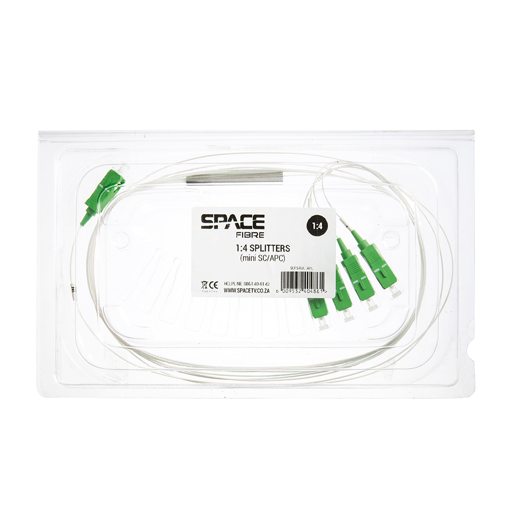 1:4 Splitters Mini SC/APC