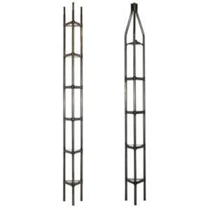 SPACE TOWER 10' TUBULAR TOP SEGMENT