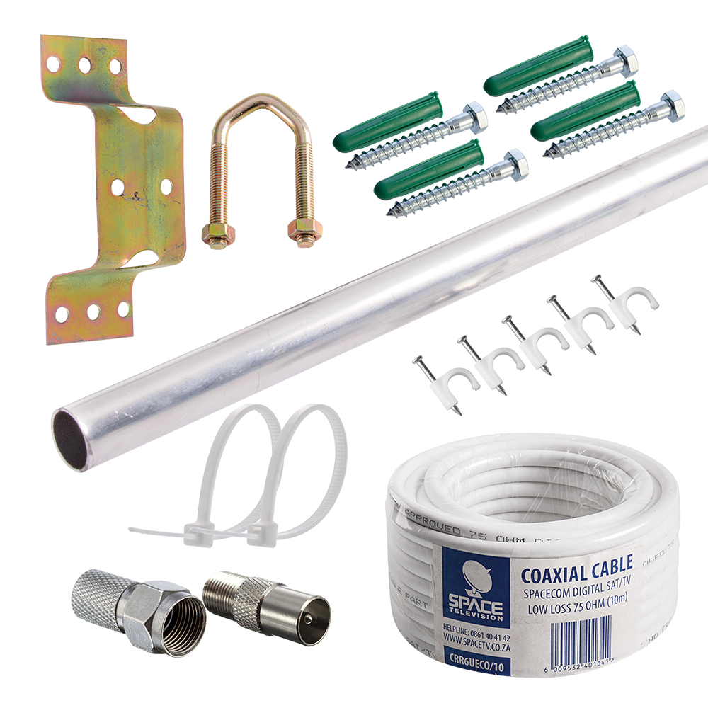 Single Dipole FM Outdoor Antenna Kit - Image 4