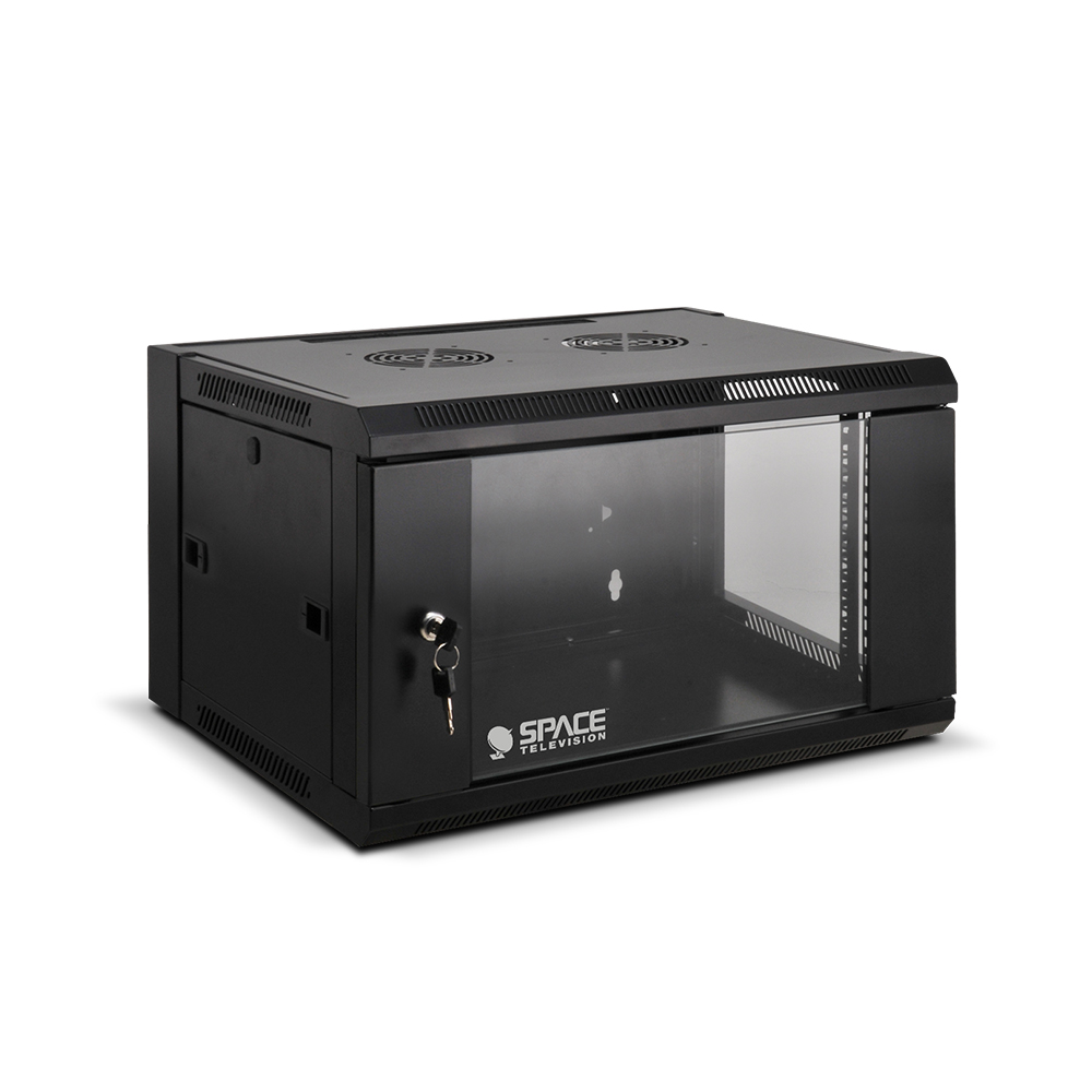4U Wall-Mounted Lockable Network Cabinet