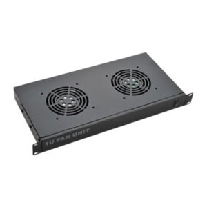 Space Technology 1U Network Cabinet Cooling System with 2 Fans
