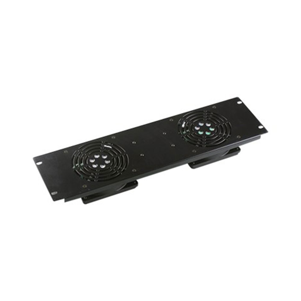 Space Technology 3U Network Cabinet Cooling System with 2 Fans