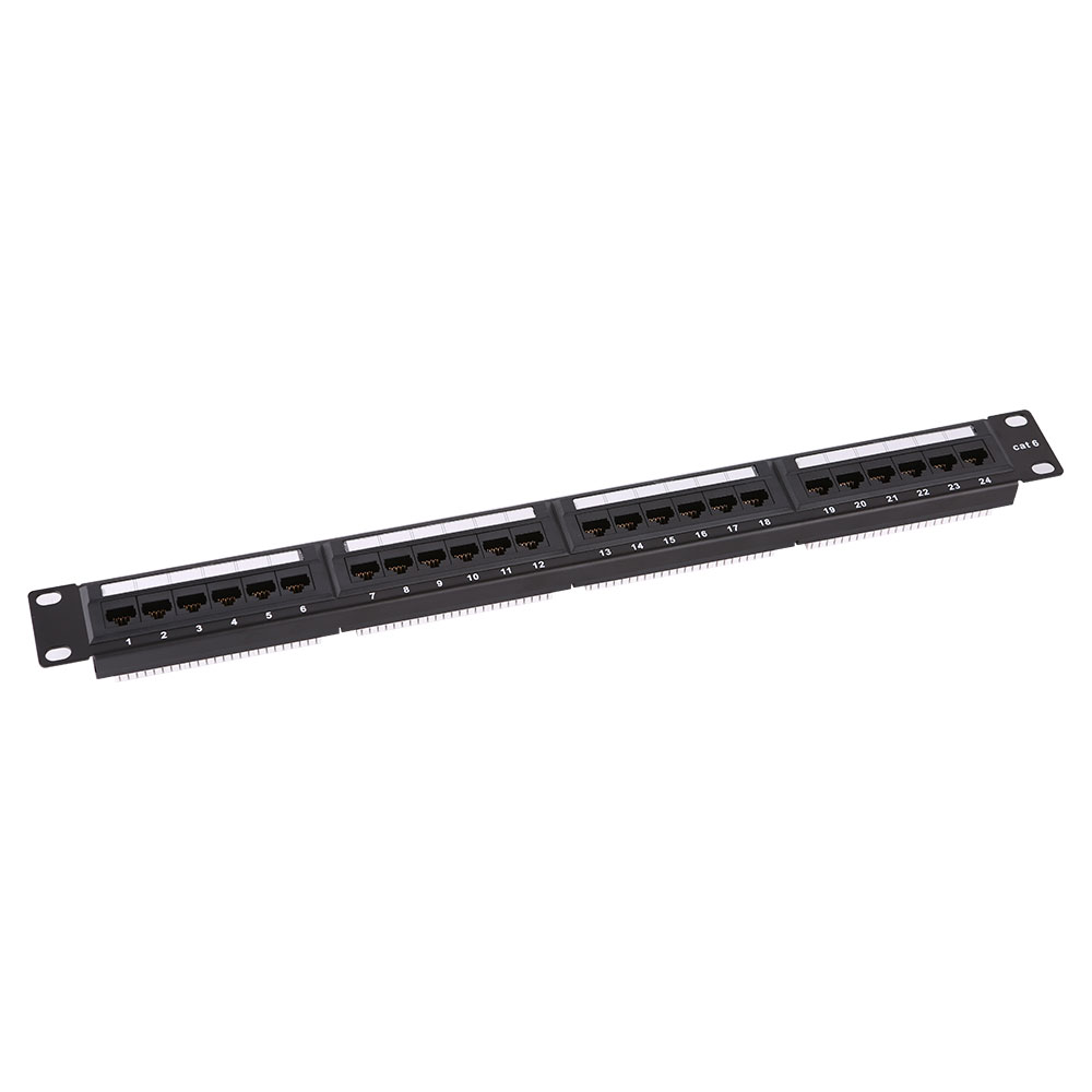 Space Technology 24 Port 19" RJ45 CAT6 Patch Panel