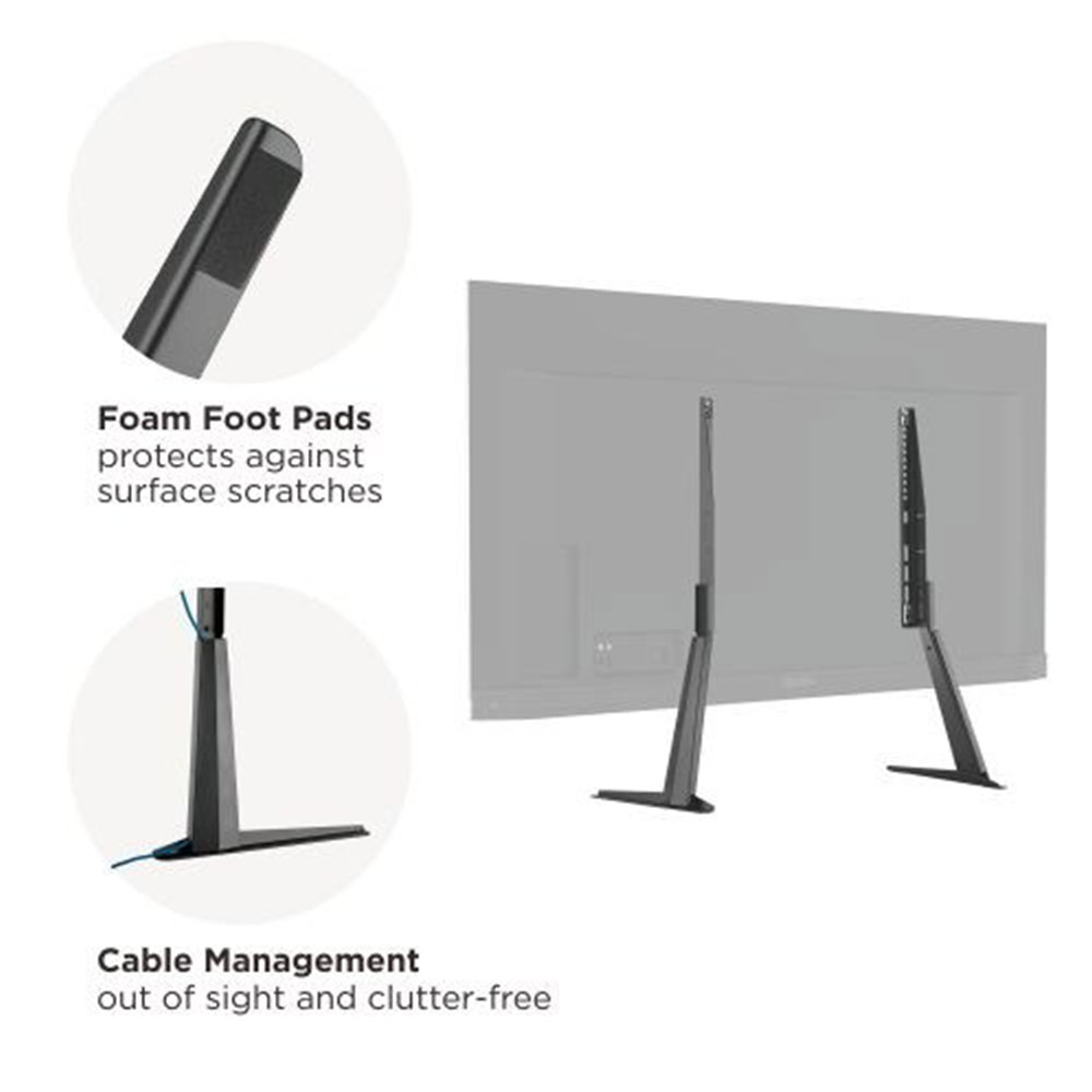 Minimalist Style Adjustable Tabletop TV Stand 32”to 70” 50kg - Image 3