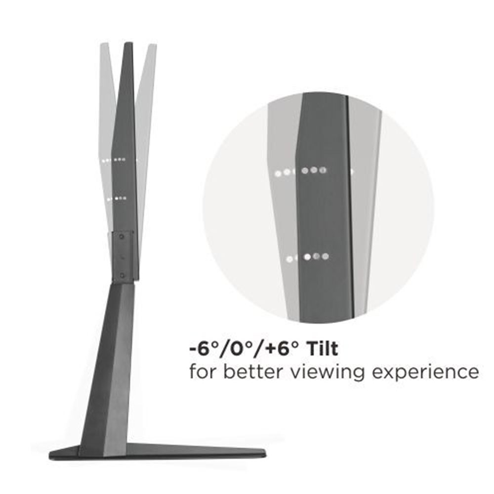 Minimalist Style Adjustable Tabletop TV Stand 32”to 70” 50kg - Image 4