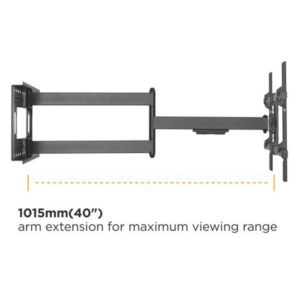 Extra Long Arm Full Motion TV Wall Mount 43" to 80" 50kg - Image 2