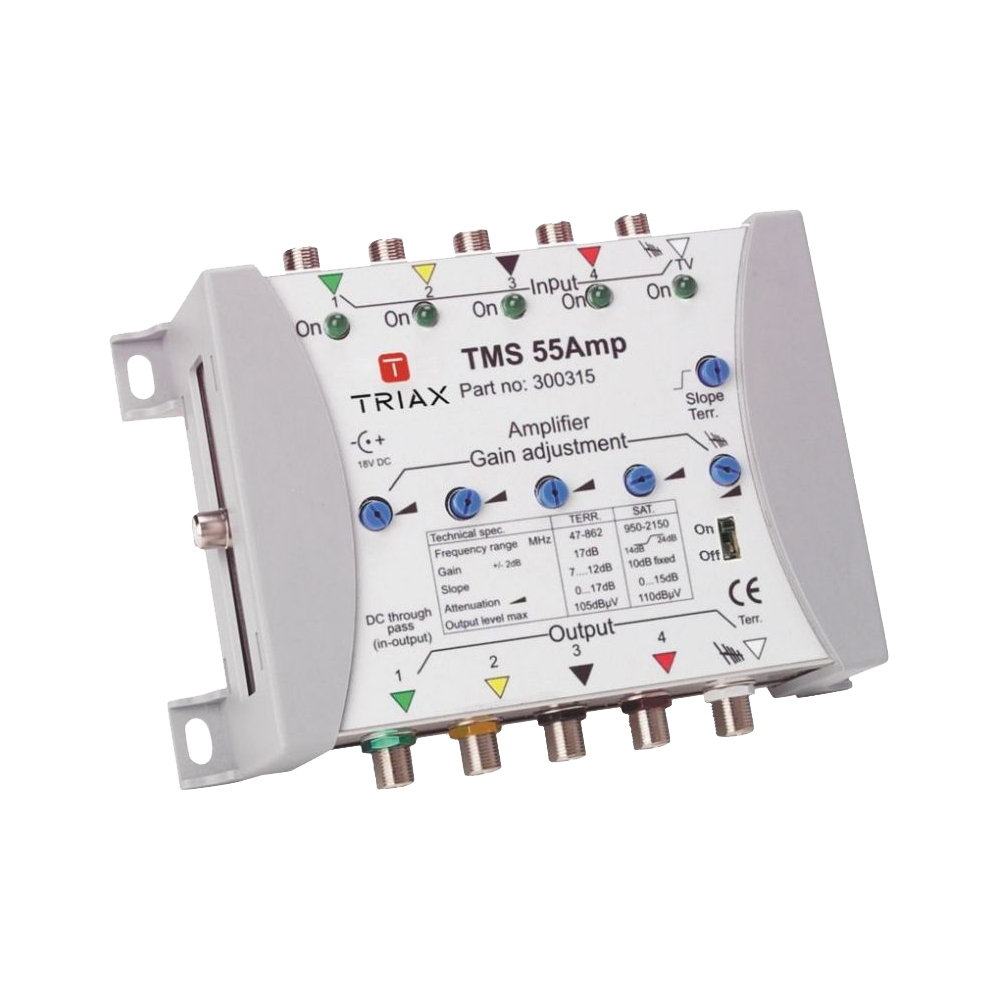 Triax TMS55-AMP - Satellite IF Amplifier 20dB Gain
