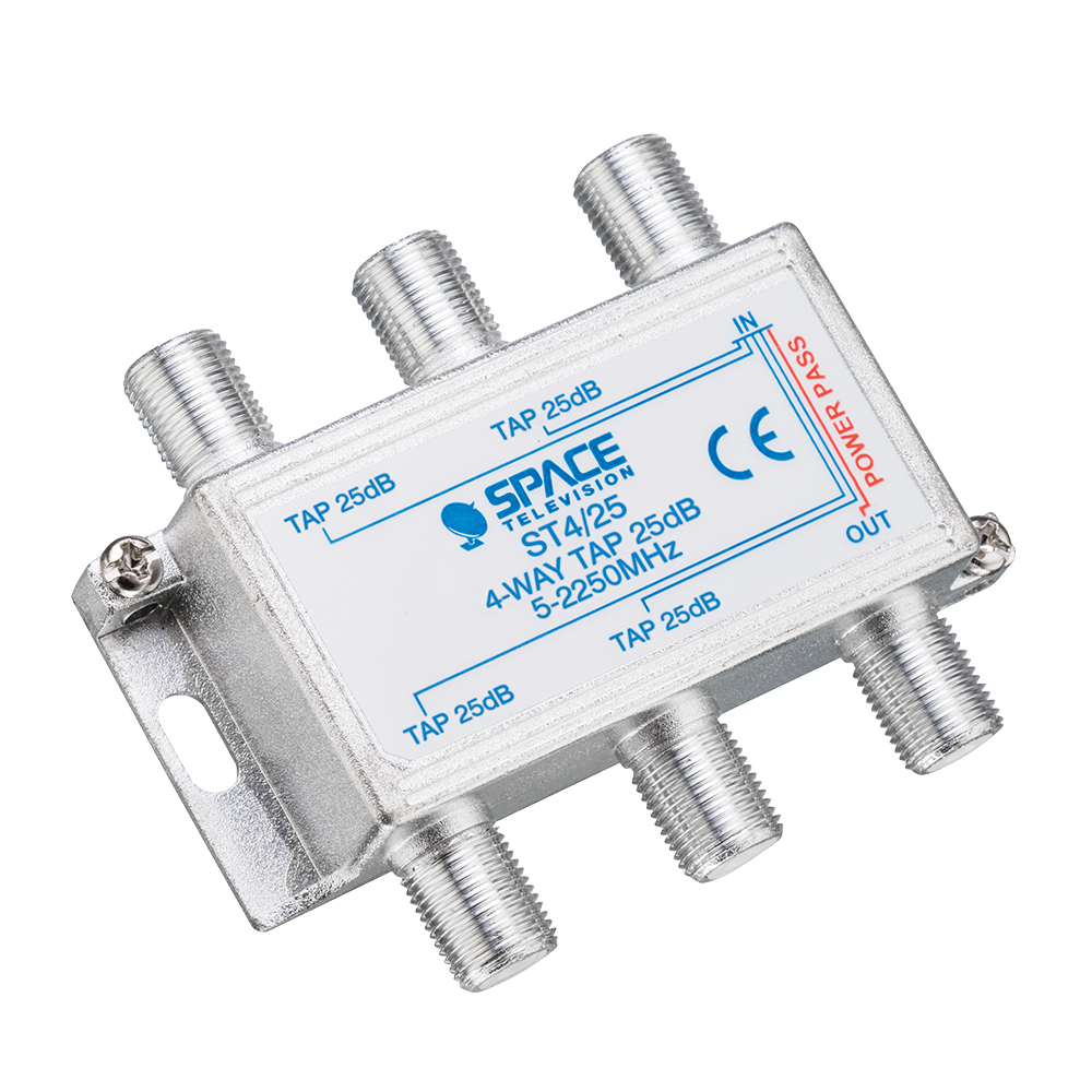 ST4/25 – Tap IF 4-Way 25dB (5-2250Mhz)