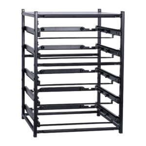 StorageTek Frame holds 5 small ABS cases (33SFS5S)