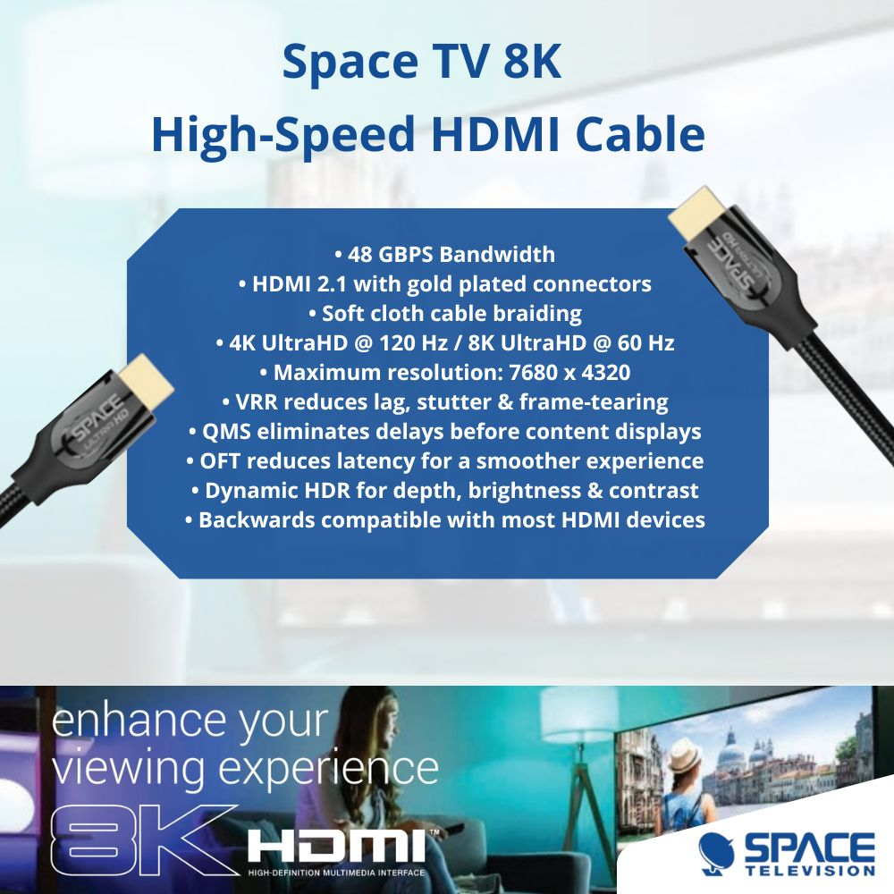 8K UltraHD HDMI Cable ver2.1 60Hz - 1,5m - Image 8