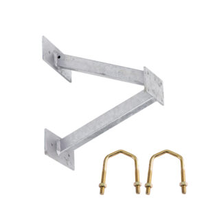 V-Bracket Stand-Off 300mm with 2x 60mm U-Bolts (WB01B/60)