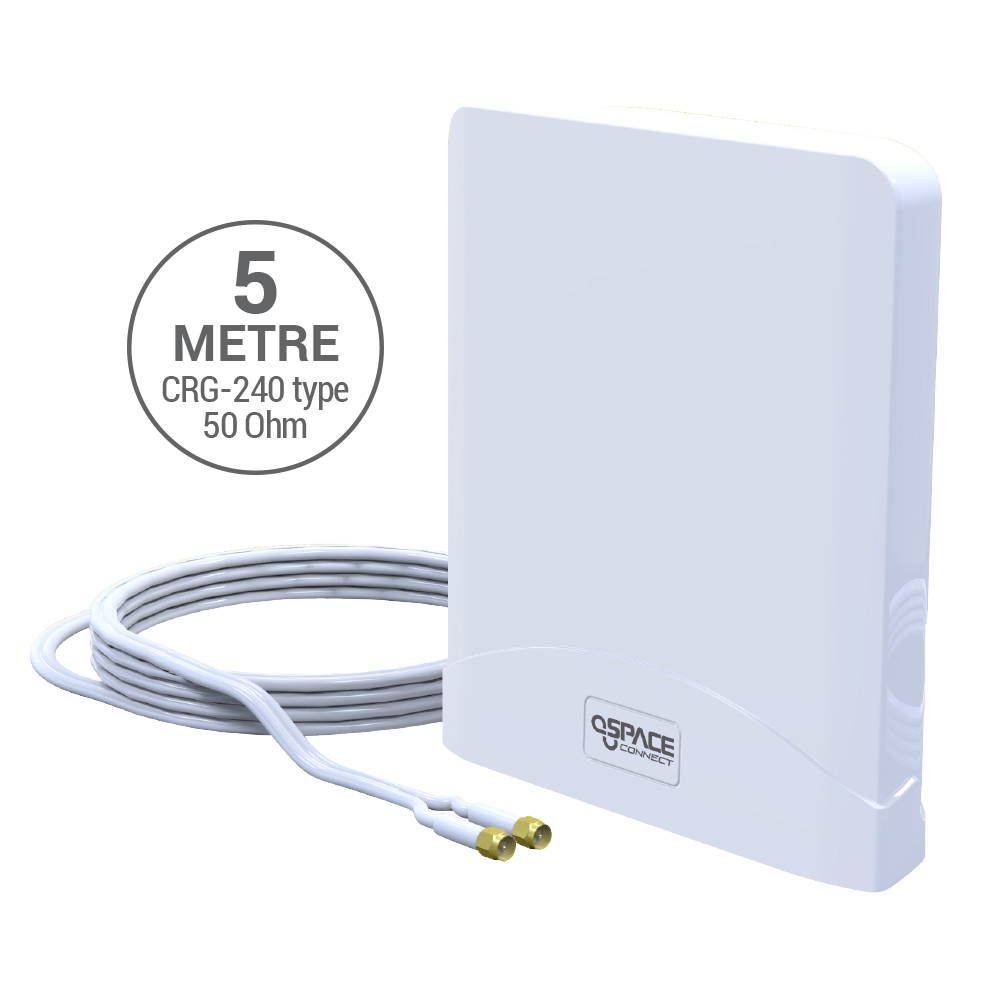 Space Connect 5G Omni-Directional Mimo Antenna 6dB - 5m Cable